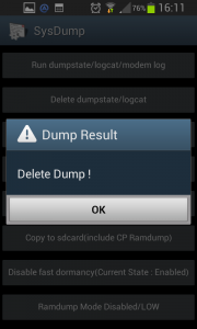 Delete dumpstate/logcat