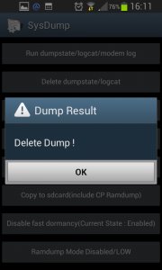 Delete dumpstate/logcat