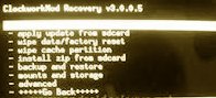 Clockworkmod Recovery 3
