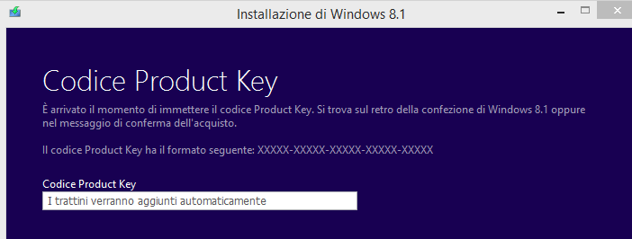 ISO Windows key