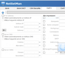NetSetMan - Gestire più connessioni di rete