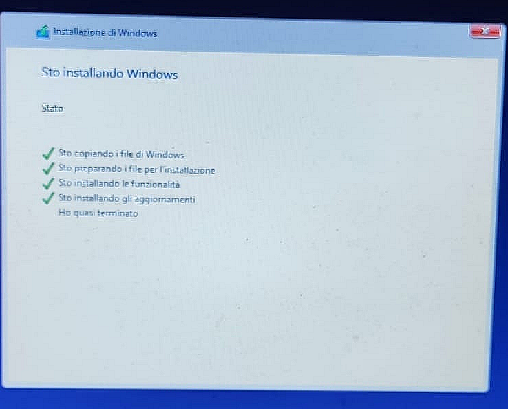 Installazione Windows