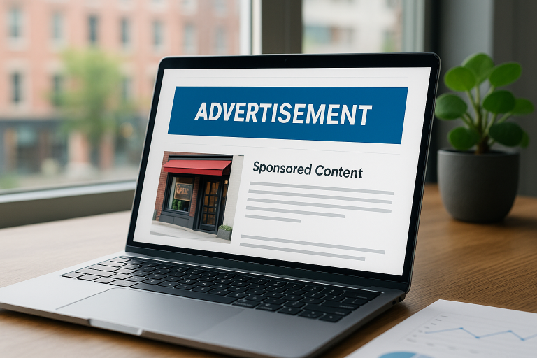 Pubblicità online tramite banner e contenuti sponsorizzati: strategie per aziende locali - pubblicità online tramite banner