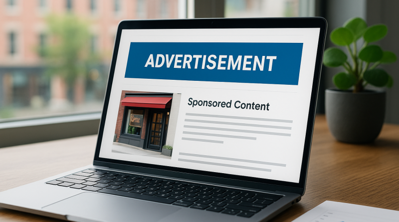 Pubblicità online tramite banner e contenuti sponsorizzati: strategie per aziende locali - pubblicità online tramite banner