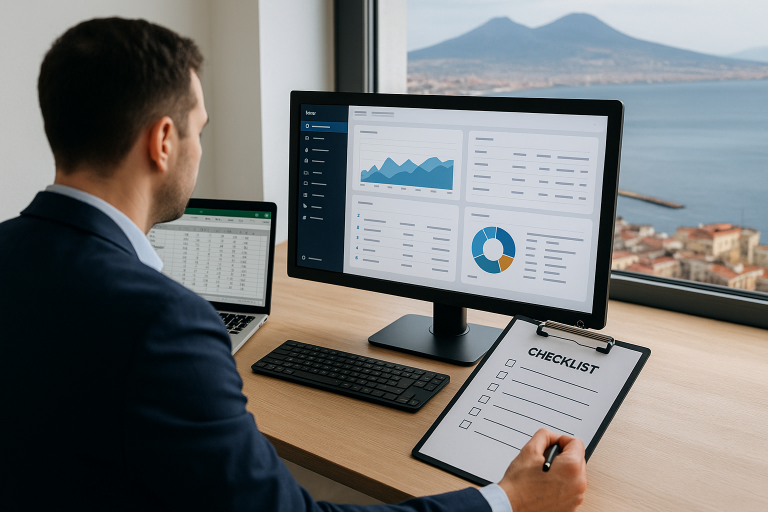 Checklist per imprenditori: quando trasformare Excel in un software gestionale su misura (Napoli e Campania)